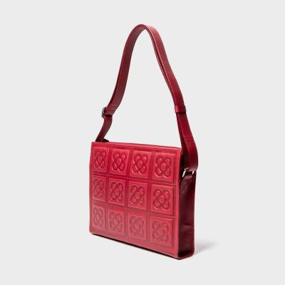 Bolso bandolera baldosa flor de Barcelona