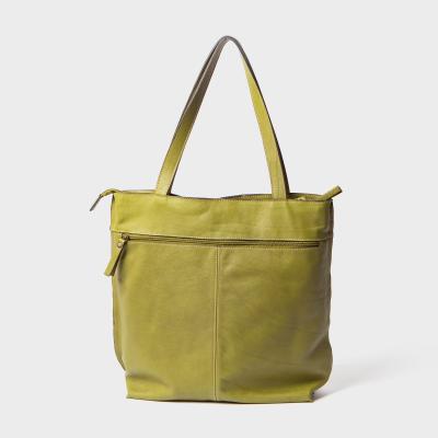 Bolso shopper de piel
